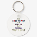 MY BEST FRIEND keychains by chrystynen MY BEST FRIEND keychains