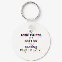 MY BEST FRIEND keychains