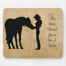 My Best Friend Mouse Mat