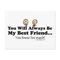 My Best Friend Postcards