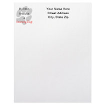 My Best Friends is a Coursing Dog Custom Letterhead