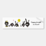 My best friends make me smile by Krize Bumper Stickers