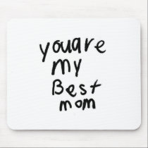 "My best Mom" mousepad mousepads