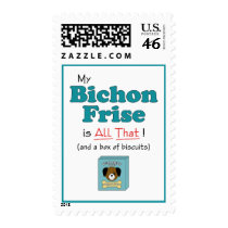My Bichon Frise is All That! Postage