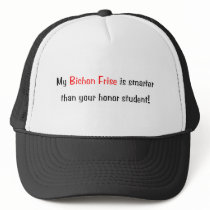 My Bichon Frise is smarter... Hat