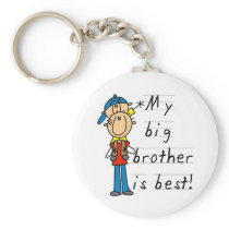 My Big Brother is Best Tshirts and Gifts Key Chains