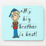 My Big Brother is Best Tshirts and Gifts Mouse Pads