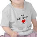My Big Brothers Love Me t-shirts