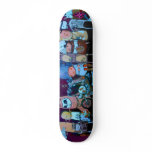 My Biker Friends R Funny - Street Art Sk8 Deck Skateboard