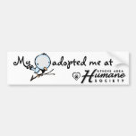 My bird adopted me bumper sticker 2