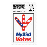 My Bird Votes USA Stamp