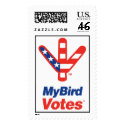 My Bird Votes USA Stamp