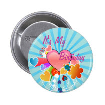 My Birthday buttons