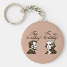 My Birthday Key Chain