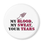 My Blood, My Sweat, Your Tears - Track magnets