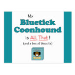 My Bluetick Coonhound is All That! Postcards