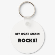 MY Boat Swain ROCKS! keychains