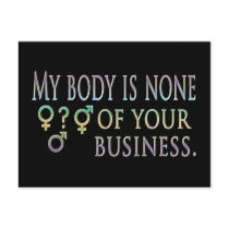 My Body Postcard