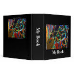 My Book- Colorful Giraffe binders