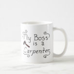 My Boss Is A Jewish Carpenter Coffee Mugs