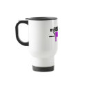 "My Boss Is a PEPster" White Travel Mug by PEPInc "My Boss Is a PEPster" White Travel Mug