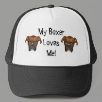 My Boxer Loves Me! hats by sharpcreations My Boxer Loves Me! hats