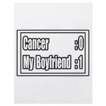 My Boyfriend Beat Cancer (Scoreboard) Flyer