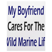 My Boyfriend Cares For The Wild Marine Life letterhead