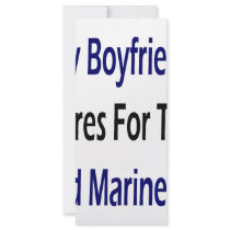 My Boyfriend Cares For The Wild Marine Life rack cards