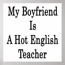 My Boyfriend Is A Hot English Teacher Poster