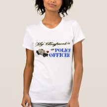 My boyfriend is a Police Officer T-shirt