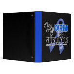 My Boyfriend  is a Survivor - Colon Cancer Vinyl Binder