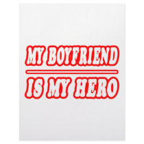 My Boyfriend Is My Hero letterhead by Boyfriend_Shirts My Boyfriend Is My Hero letterhead