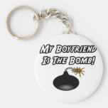 My Boyfriend Is The Bomb Keychain