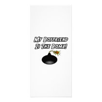 My Boyfriend Is The Bomb rack cards by Boyfriend_Shirts My Boyfriend Is The Bomb rack cards