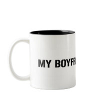 My Boyfriend Is The DJ Coffee Mugs