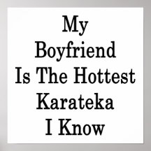 My Boyfriend Is The Hottest Karateka I Know Posters