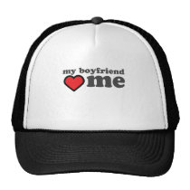 My Boyfriend Loves Me Valentines Day Hats