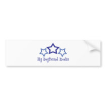 My Boyfriend Rocks bumper stickers by lifeisahighway My Boyfriend Rocks bumper stickers