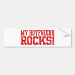 My Boyfriend Rocks Bumper Stickers