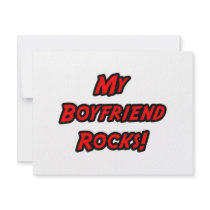 My Boyfriend Rocks invitations by Boyfriend_Shirts My Boyfriend Rocks invitations