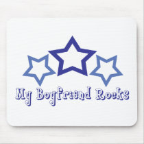 My Boyfriend Rocks mousepads