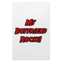 My Boyfriend Rocks stationery by Boyfriend_Shirts My Boyfriend Rocks stationery