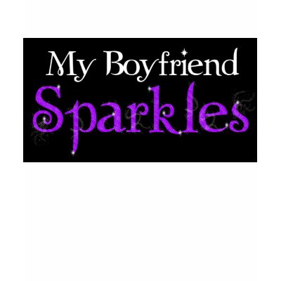 My Boyfriend Sparkles T-shirts by rmsilver7