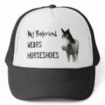 My Boyfriend Wears Horseshoes - Blue Roan hats