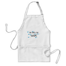 my boys can swim apron