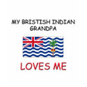 My Bristish Indian Grandpa Loves Me t-shirts