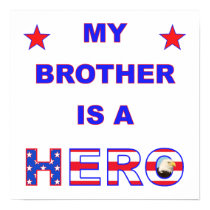 My Brother Is A Hero Print