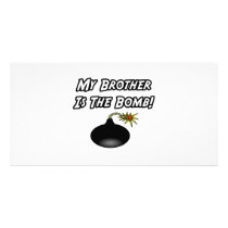 My Brother Is The Bomb photo cards