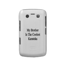 My Brother Is The Coolest Karateka Blackberry Bold Cover